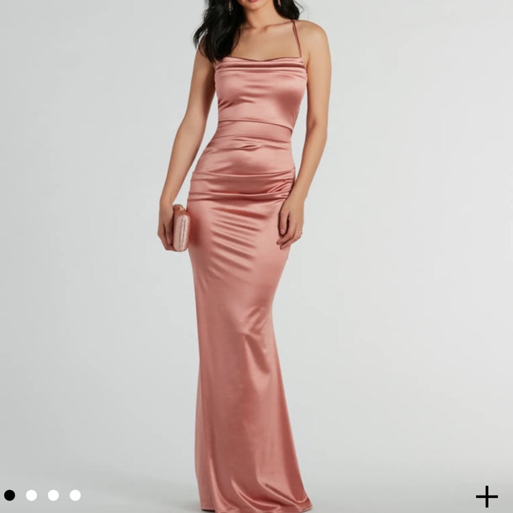 Windsor Courteney Cowl Neck Formal Dress